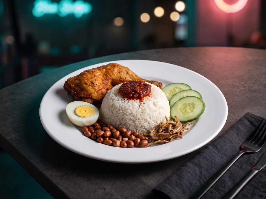 Neon Bistro — Contoh foto